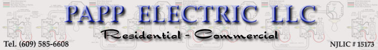 Papp Electric - Residential and Commercial Electrician Serving New Jersey and Pennsylvania